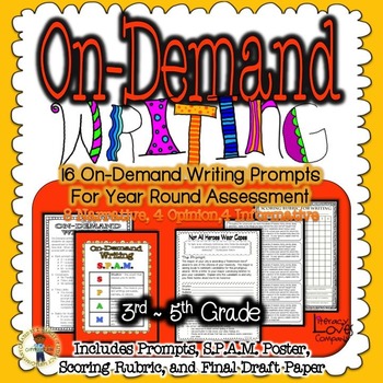 Preview of On Demand Writing