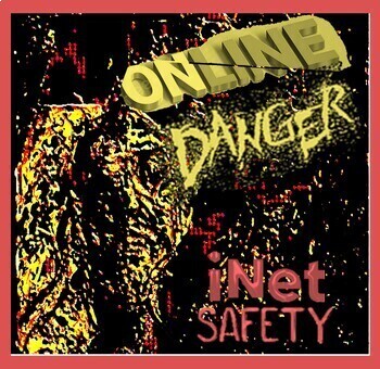 Preview of On Line Danger - Inet Safety  (Crosswords)
