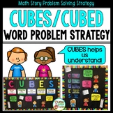 CUBES Math Strategy for Word Problems Poster Set