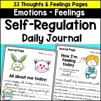 Preview of Journal for Self-Regulation of Emotions for Behavior and Feelings