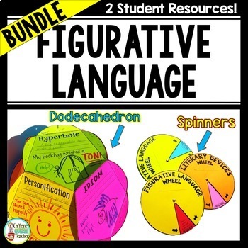 Preview of Figurative Language and Literary Devices Terms and Definitions Vocabulary Bundle