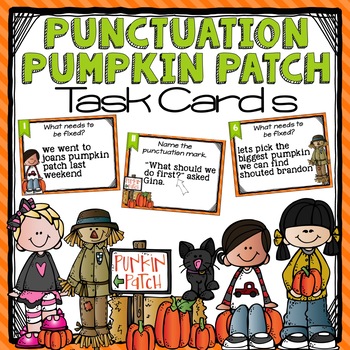 Preview of Punctuation and Capitalization Task Cards and More