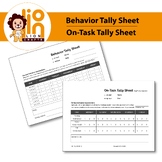On-Task sheet & Tally BehaviorTask sheet