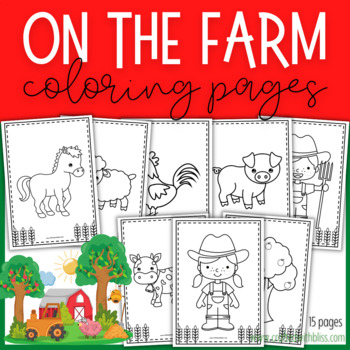 Fun on the Farm Coloring Set - Book Summary & Video