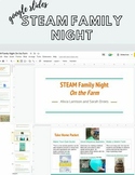 On The Farm Steam Family Night Planning PowerPoint and Ide