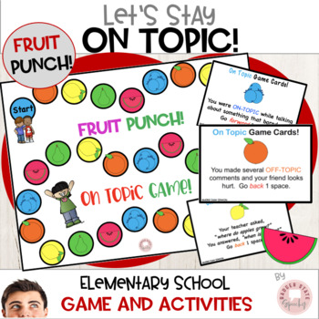 Preview of On Topic Gameboard Perspective taking Social Skills Activities