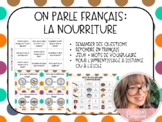 On parle français: la nourriture