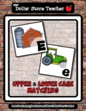 On the Farm - A to Z Upper & Lower Case Matching Cards *f