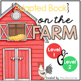 All About the Farm Interactive Adapted Books for Special E