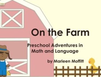 Preview of On the Farm-Adventures in Lang and Math for Smartboard (Notebook 11)