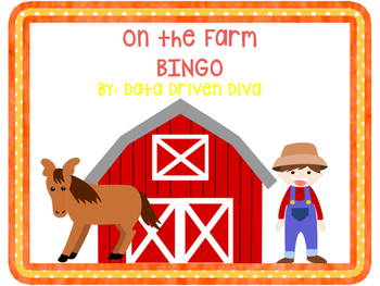 Preview of On the Farm- Bingo