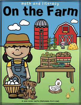 Preview of On the Farm Math and Literacy
