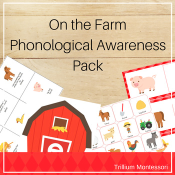 Preview of Farm Theme Phonological and Phonemic Awareness Activities
