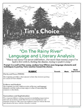 on the rainy river essay prompt