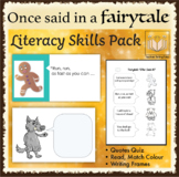 Once Said in a Fairy Tale Literacy Skills Pack