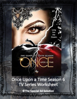 Preview of Once Upon A Time Season 6 TV Series Worksheet