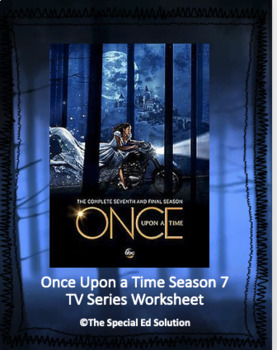 Preview of Once Upon A Time Season 7 TV Series Worksheet