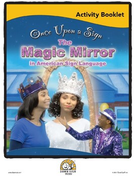 Preview of Once Upon a Sign Activity Booklet: Magic Mirror (Video in ASL)