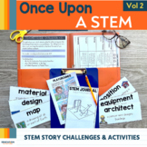 10 STEM Story Challenges | Spring STEM Integrated with Rea