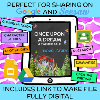 Preview of Once Upon a Time: A Twisted Tale Novel Study