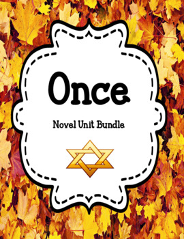 Preview of Once by Morris Gleitzman - Novel Unit Bundle print and digital