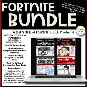Preview of Once in a Fortnite Video Game Bundle