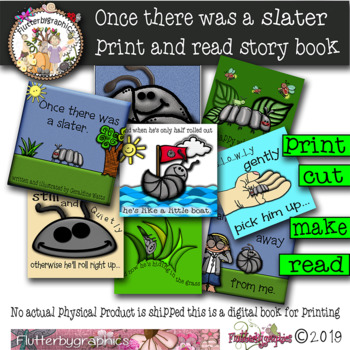 Preview of Once there was a slater - digital story book AUS version