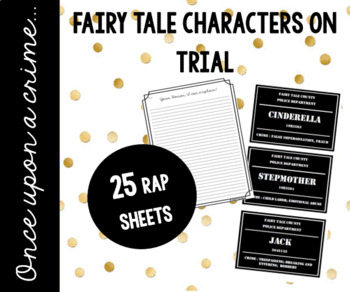 Preview of Once upon a crime... Fairy tale characters on trial