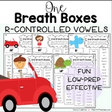 One Breath Boxes - R-controlled Vowels (EDITABLE)
