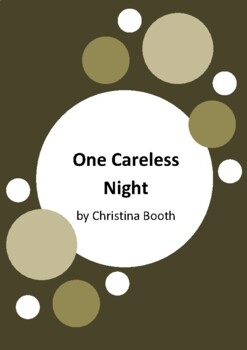 Preview of One Careless Night by Christina Booth - 7 Worksheets - Thylacine Tasmanian Tiger