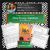 One Crazy Summer Novel Unit Free