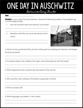 Documentary Activities Guide - SINGLE License (please fill in all