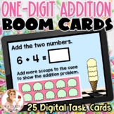 One-Digit Addition BOOM Cards | Digital Task Cards