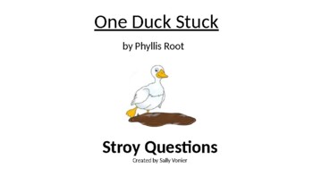 Preview of One Duck Stuck Story Pack