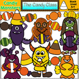 One Eyed Monster Clipart Candy Corn Halloween Fall Ogre