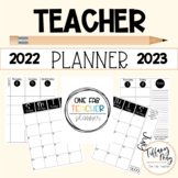 One Fab Teacher Lesson Plan Planner Editable 2021-2022