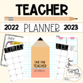 One Fab Teacher Weekly Planner Editable 2021-2022