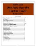One Flew Over The Cuckoo's Nest, Ken Kesey Unit, 84 pages.