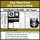 One Flew Over the Cuckoo's Nest - Vocabulary Lists, PowerP