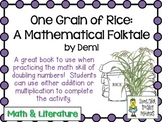 One Grain of Rice: A Mathematical Folktale ~ Doubling Numb