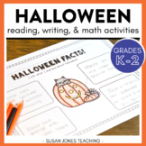 Halloween Activities | Reading, Writing, Math, and Craft!