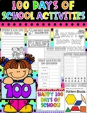 One Hundred Days of School 100s Day Fun! STEM, Writing Pri