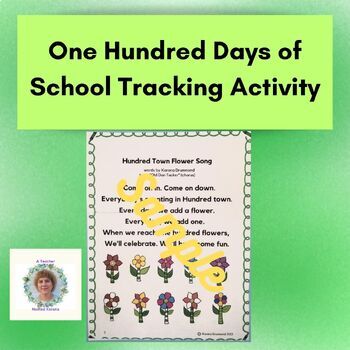 Preview of Hundredth Day of School Tracking Activity Chart
