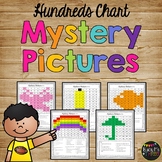One Hundreds Chart Mystery Pictures Packet | Math Hidden Pictures