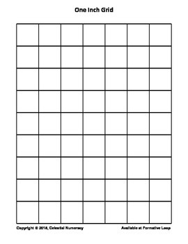 one inch by one inch grid free by reading writing math