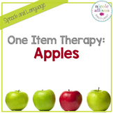 One Item Therapy {Apples}