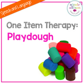 One Item Therapy {Play dough}