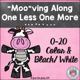 One Less One More Cow Themed Activity