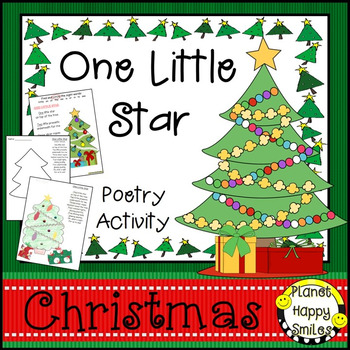 Preview of Christmas Activity ~ Poetry: One Little Star