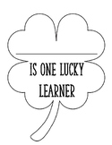 One Lucky Learner Bulletin Board Page